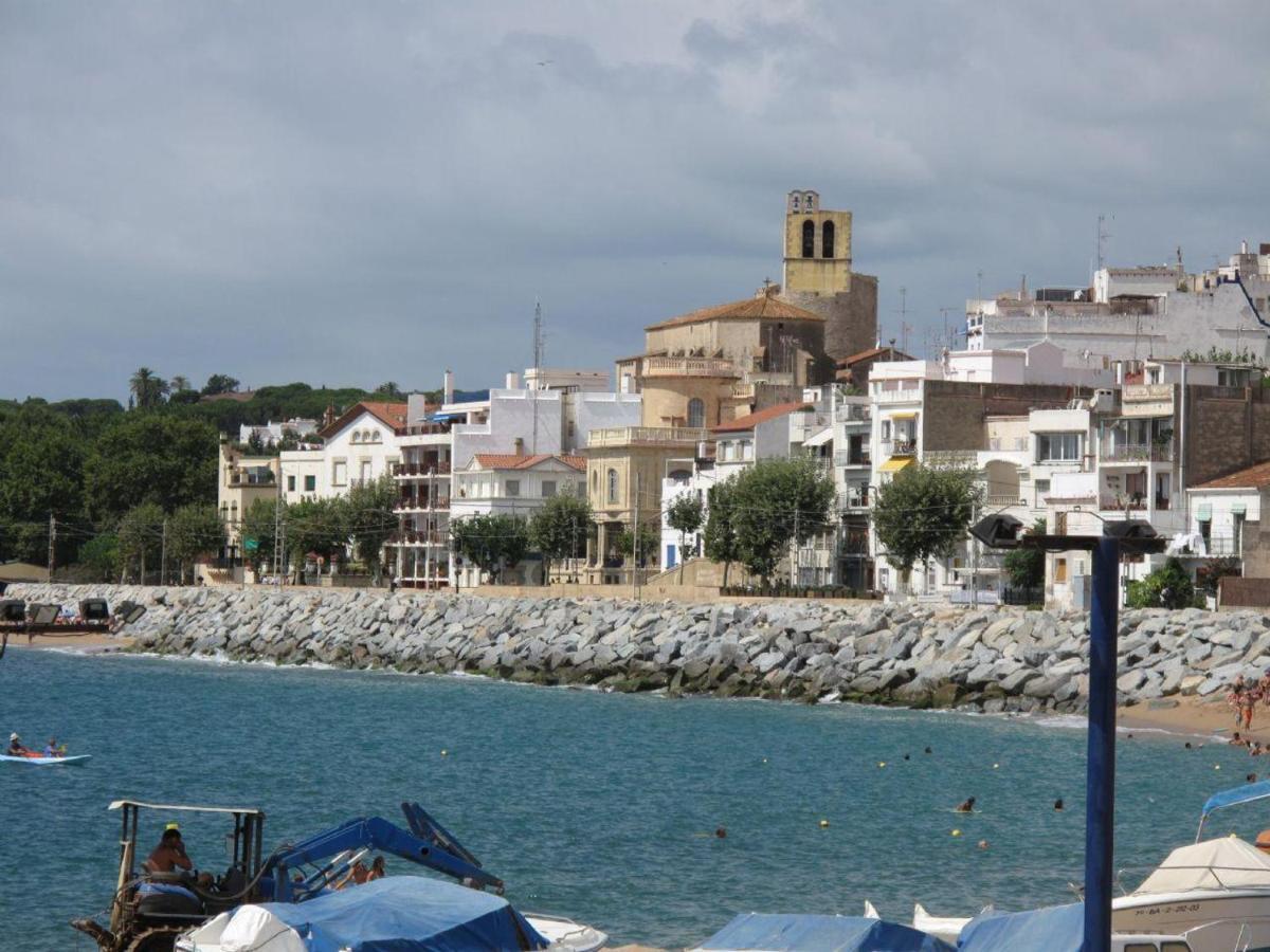 Ferienwohnung Apartamento Primera Linea De Mar Con Espectaculares Vistas Sant Pol De Mar Exterior foto